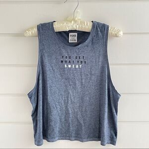 Victoria’s Secret PINK Burnout Gangsta Tank Top M